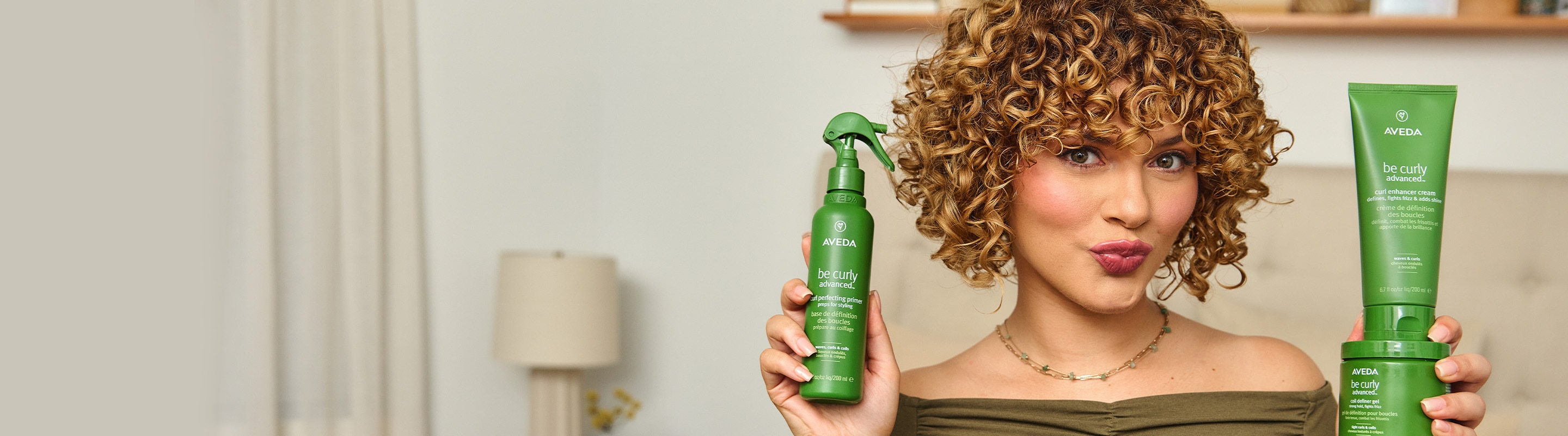 Shop be curly advanced shampoo & conditioner products - now available in liter sizes